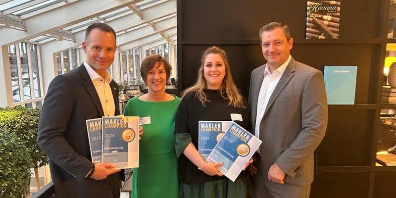 Makler Champions 2024: Maklerinnen und Makler wählen die Bayerische zum servicestärksten Versicherer über alle Sparten - Foto: presseportal.de