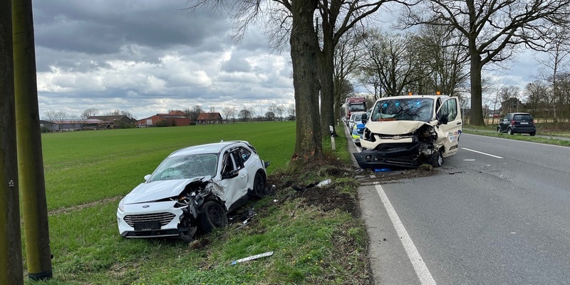 POL-WES: Xanten - Verkehrsunfall fordert zwei Verletzte - Foto: presseportal.de