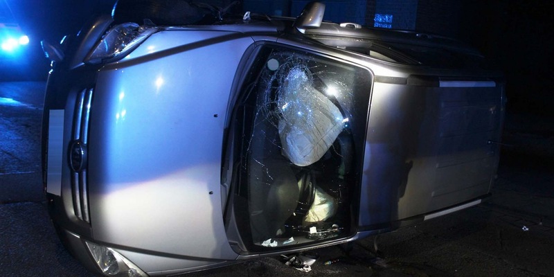 POL-DU: Beeck: Alkohol am Steuer - Auto überschlägt sich - Foto: presseportal.de