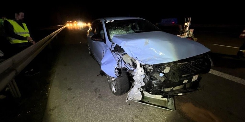 API-TH: Unfall unter Alkoholeinfluss auf der A 4 bei Wandersleben! - Foto: presseportal.de