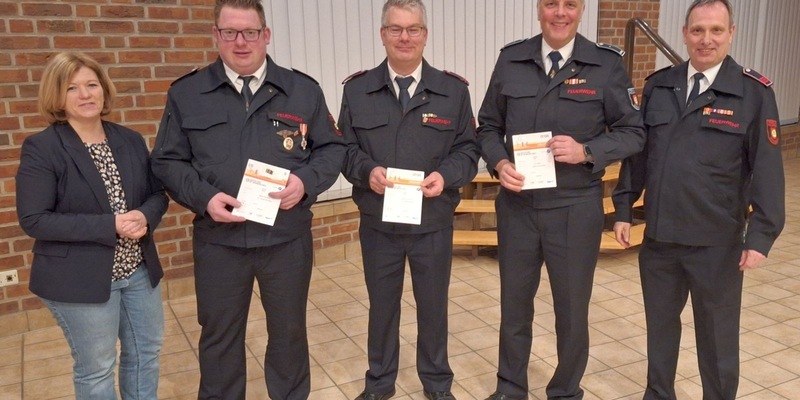 FW Sonsbeck: Jahreshauptversammlung 2024 der Feuerwehr Sonsbeck - Foto: presseportal.de