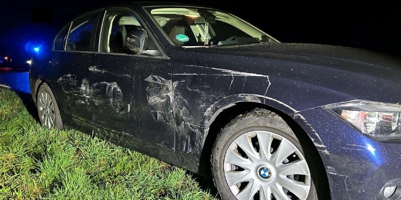 POL-PDKL: Überholvorgang endet mit Unfall - Foto: presseportal.de