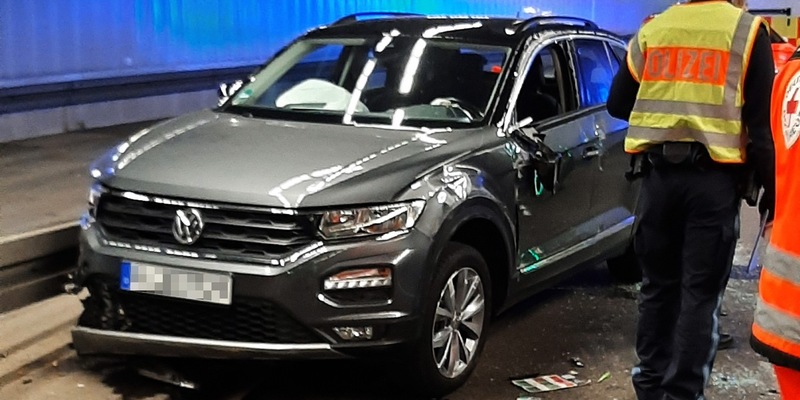 FW-M: Unfall im Tunnel (Bogenhausen) - Foto: presseportal.de