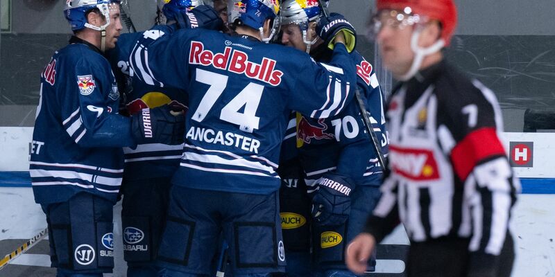 Red Bull München liegt in der Serie gegen Wolfsburg 2:0 in Führung. - Foto: Sven Hoppe/dpa