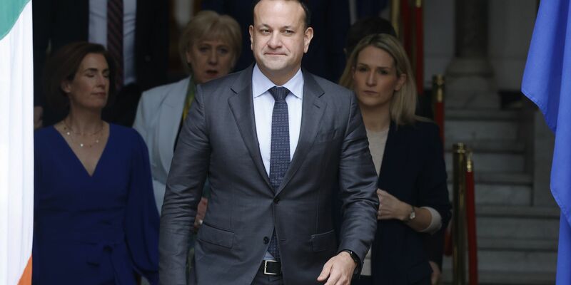 Der irische Regierungschef Leo Varadkar gibt sein Amt als Ministerpräsident ab. - Foto: Nick Bradshaw/PA Wire/dpa