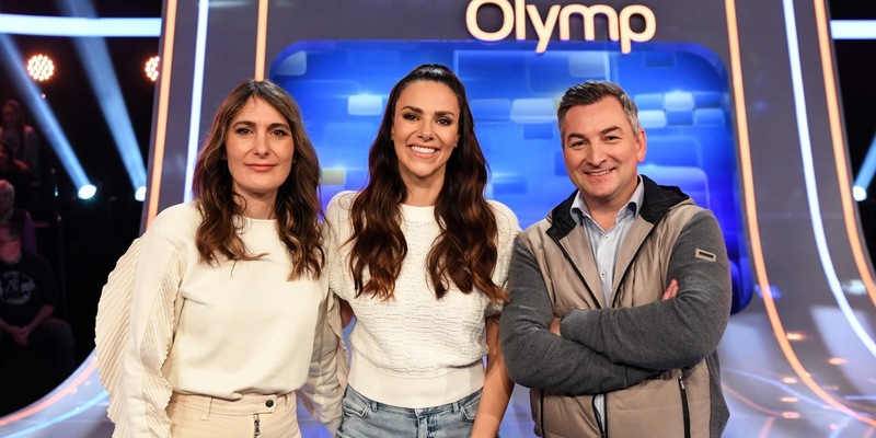 Börsenwissen gegen den Quizduell-Olymp: Anja Kohl und Markus Gürne bei Esther Sedlaczek / Quizduell-Olymp am Freitag, 22. März, 18:50 Uhr im Ersten - Foto: presseportal.de