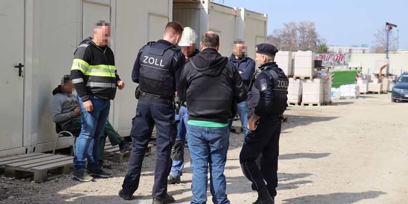 HZA-DD: Zoll prüft Baugewerbe/ Bundesweite Schwerpunktaktion gegen Schwarzarbeit - Foto: presseportal.de