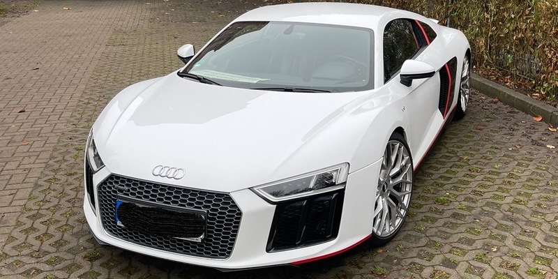 POL-HRO: Weißer Audi R8 in Rostock gestohlen - Polizei sucht Zeugen - Foto: presseportal.de