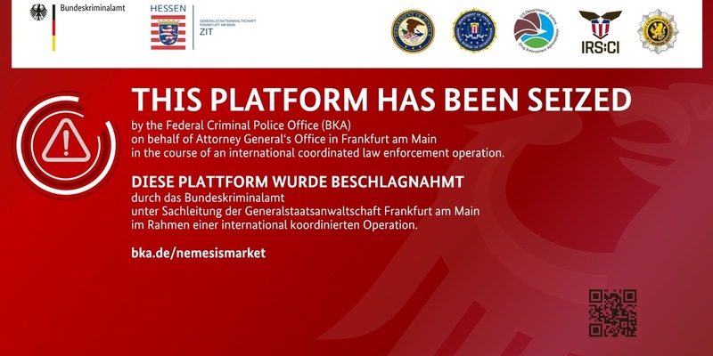 BKA: Illegaler Darknet-Marktplatz Nemesis Market mit über 150.000 Nutzenden abgeschaltet - Foto: presseportal.de