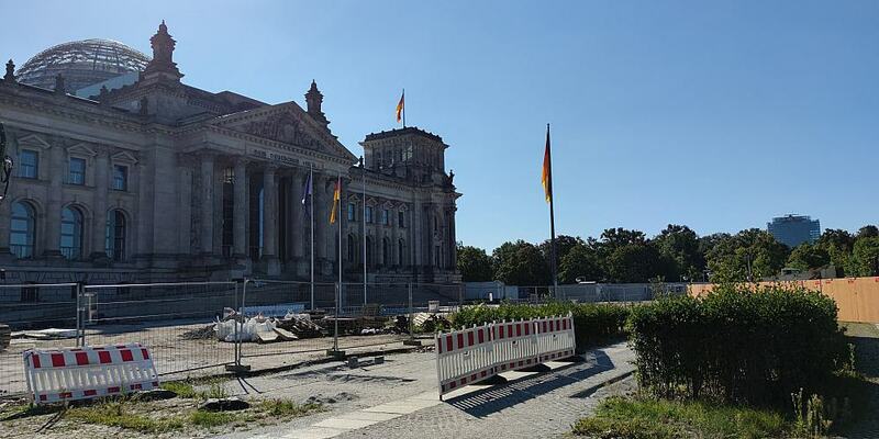 Baustelle vor Deutschem Bundestag (Archiv) - Foto: über dts Nachrichtenagentur