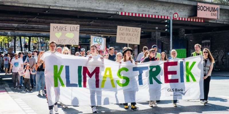 §129 StGB bei Klimaaktivismus - Klimarechte sind Menschenrechte - Foto: presseportal.de