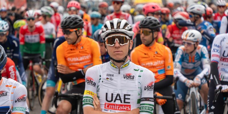 Dominierte die Katalonien-Rundfahrt: Tadej Pogacar. - Foto: Eric Renom/LaPresse via ZUMA Press/dpa