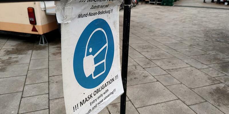 Maskenpflicht auf einem Wochenmarkt (Archiv) - Foto: über dts Nachrichtenagentur