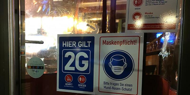 2G und Maskenpflicht in der Gastronomie (Archiv) - Foto: über dts Nachrichtenagentur