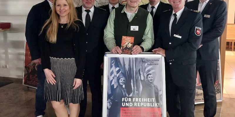 POL-HI: Ausstellungseröffnung Für Freiheit und Republik! am 25.03.2024 in Hildesheim - Klare Signale für eine starke Demokratie - Foto: presseportal.de