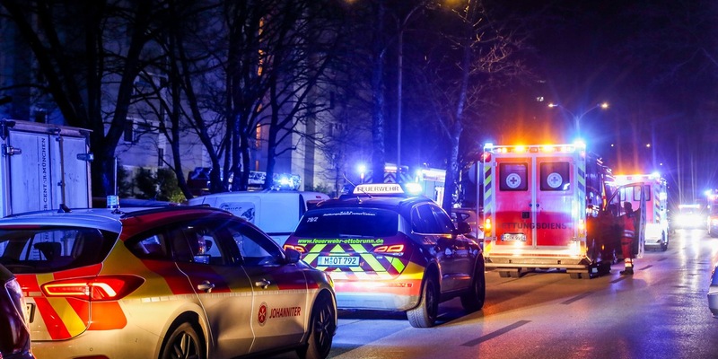 FW-M: Mehrere Verletzte bei Brand (Taufkirchen Lkr. München) - Foto: presseportal.de