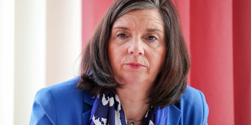 Wurde bei einer Veranstaltung an der Abreise gehindert: Bundestagsvizepräsidentin Katrin Göring-Eckardt. - Foto: Jan Woitas/dpa