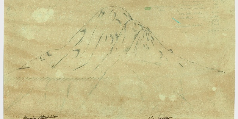 Unbekannte Zeichnungen Alexander von Humboldts von seiner Amerikareise - Foto: presseportal.de