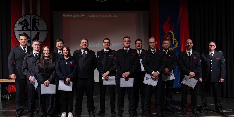 FW Wachtberg: Rückblick auf 2023 beim Abend der Feuerwehr - Foto: presseportal.de