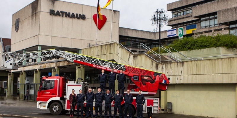 FW-MK: Vereidigung von acht neuen Brandmeisteranwärtern - Foto: presseportal.de