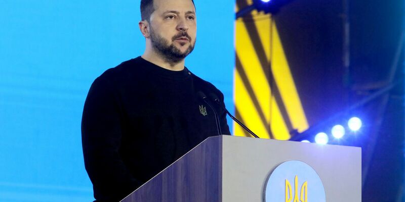 In seiner Osterbotschaft hat Wolodymyr Selenskyj seinen Landsleuten Mut zugesprochen. - Foto: --/Ukrinform/dpa