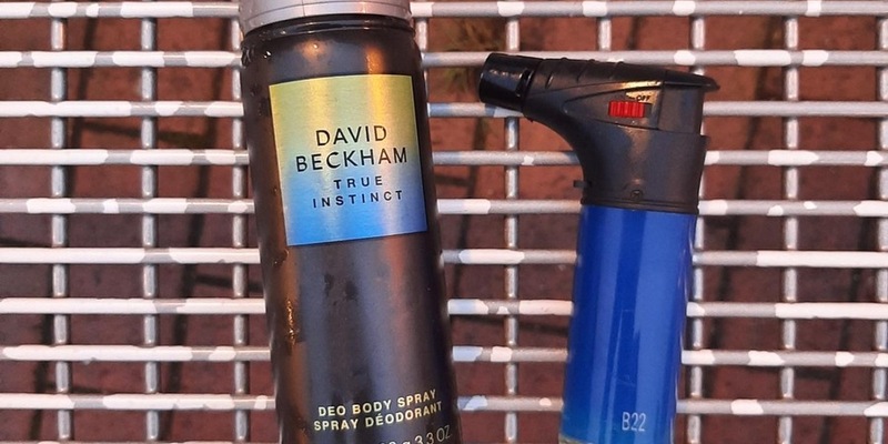 BPOL-H: Bahnhof Göttingen; Mann (39) bedroht Gruppe mit selbstgebautem Mini-Flammenwerfer - Foto: presseportal.de