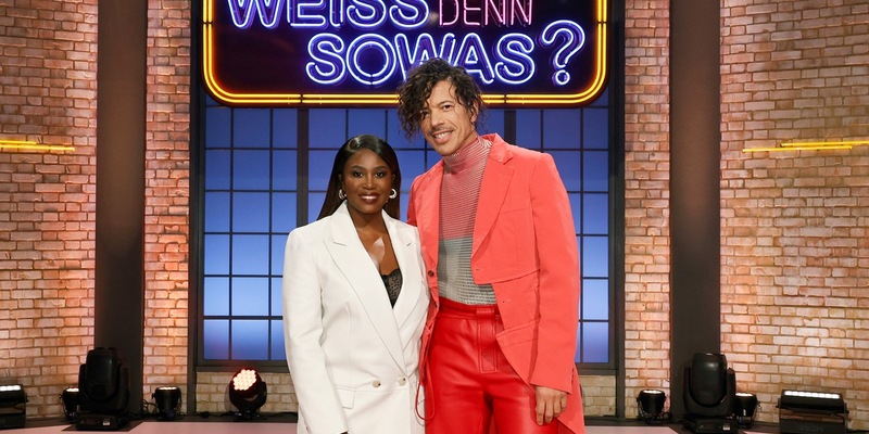 anz-Duell: Jorge González und Motsi Mabuse bei Wer weiß denn sowas? - Das Wissensquiz vom 8. bis 12. April 2024, um 18:00 Uhr im Ersten - Foto: presseportal.de