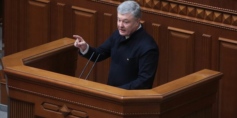 Verlor 2019 nach fünf Jahren im Amt die Wahlen gegen Wolodymyr Selenskyj: Petro Poroschenko. - Foto: Ukrinform/dpa