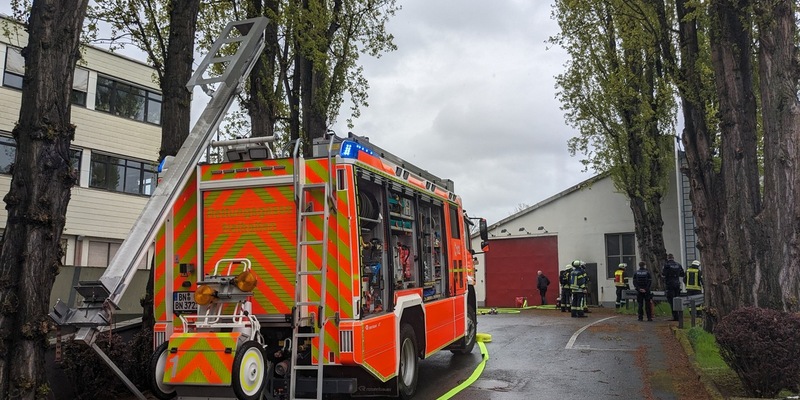 FW-BN: Feuer in Lagerhalle schnell gelöscht - Foto: presseportal.de