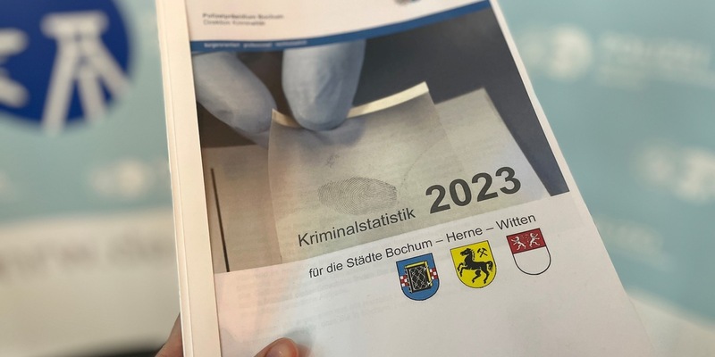 POL-BO: Mehr aufgeklärte Taten, intensivierte Ermittlungsarbeit: Polizeiliche Kriminalstatistik 2023 für Bochum, Herne und Witten - Foto: presseportal.de