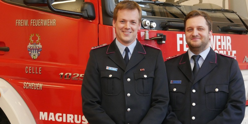 FW Celle: Führungswechsel in Scheuen - Gunnar Wendt ist neuer Ortsbrandmeister - Foto: presseportal.de