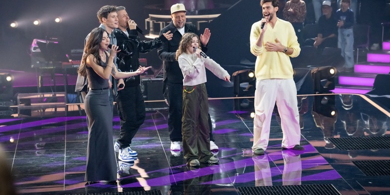 Lena Meyer-Landrut Wincent Weiss Michi Beck Smudo Malya Alvaro Soler The Voice Kids - Foto: Seven.One/Claudius Pflug, presseportal.de