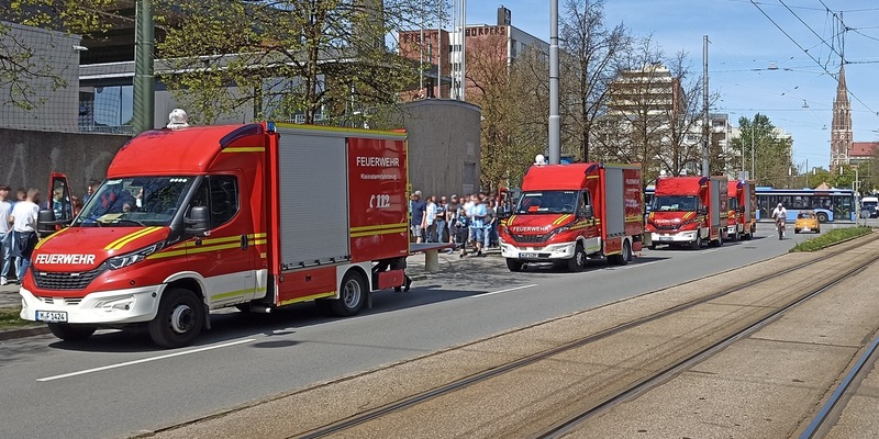 FW-M: Feuerwehr unterstützt mit mobiler Lautsprecheranlage (Giesing) - Foto: presseportal.de