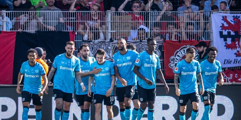 Bayer Leverkusen steht kurz vor der Bundesliga-Meisterschaft. - Foto: Andreas Gora/dpa