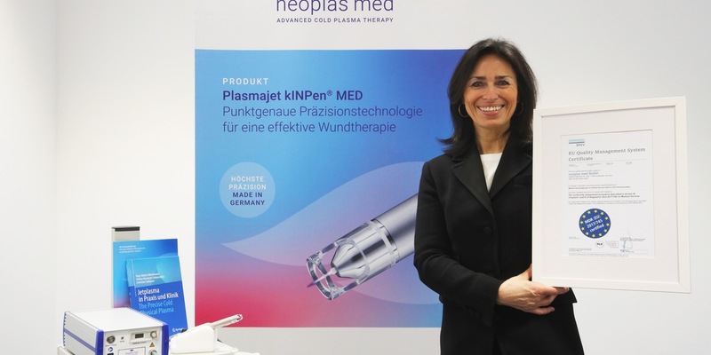 neoplas med GmbH erhält wichtiges MDR-Zertifikat und festigt globale Vorreiterrolle für Kaltplasma-Anwendungen - Foto: presseportal.de