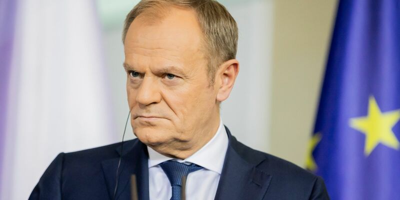 Der Ministerpräsident von Polen: Donald Tusk. - Foto: Christoph Soeder/dpa