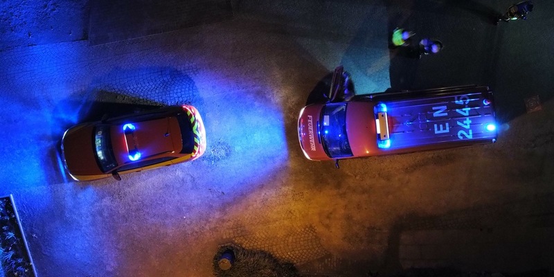 FW-EN: Brandgeruch am Krankenhaus - Drohne im Einsatz - Foto: presseportal.de