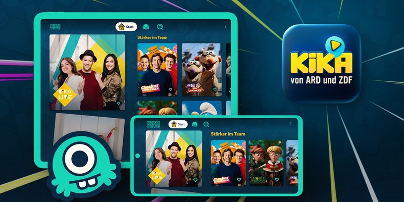 Die App für Kinder: KiKA-Player erhält umfangreiche Überarbeitung / Neue Funktionen und Usability-orientiertes Redesign - Foto: presseportal.de