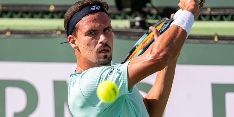 Daniel Altmaier musste sich in Monte Carlo dem Argentinier Francisco Cerundolo geschlagen geben. - Foto: Maximilian Haupt/dpa