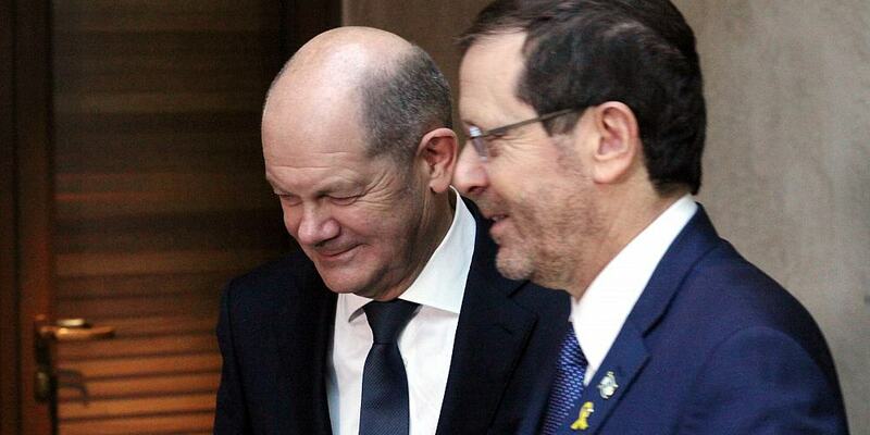 Olaf Scholz und Isaac Herzog (Archiv) - Foto: über dts Nachrichtenagentur