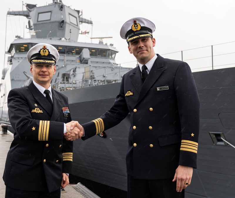 Wechsel an der Spitze der F125 Besatzung 