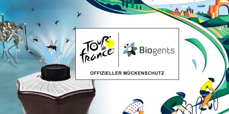 Biogents und Tour de France sind Exklusivpartner / Weg frei für offiziellen Mückenschutz - Foto: presseportal.de