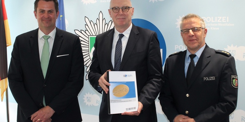POL-KLE: Kreis Kleve - Kreispolizeibehörde Kleve stellt Kriminalstatistik 2023 vor - Foto: presseportal.de