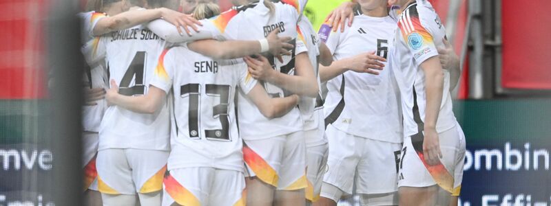Die DFB-Frauen feierten im zweiten EM-Qualifikationsspiel den zweiten Sieg. - Foto: Sebastian Christoph Gollnow/dpa