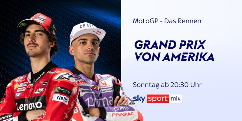 Das komplette Grand-Prix-Wochenende der MotoGP(TM) auf dem Circuit of the Americas am Wochenende live bei Sky Sport - Foto: presseportal.de
