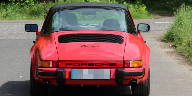 POL-E: Essen: Roter Porsche 911 Oldtimer gestohlen - Fotofahndung - Foto: presseportal.de