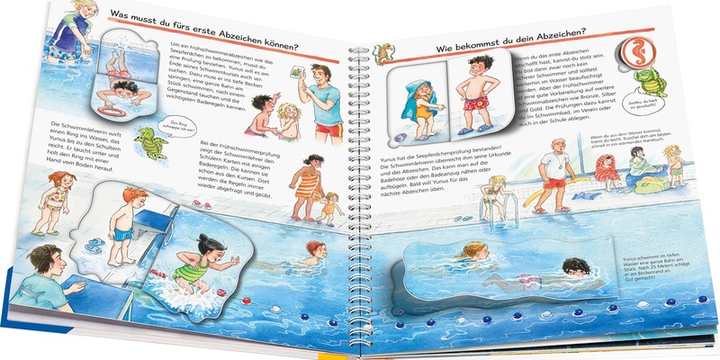 DLRG empfiehlt Kindersachbuch - Sicher Schwimmen lernen mit Seepferdchen & Co - Foto: presseportal.de
