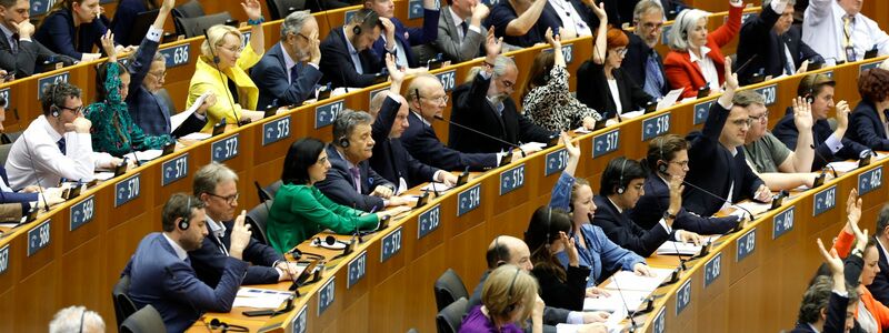 Das EU-Parlament hat für die umstrittene Asylreform gestimmt. - Foto: Geert Vanden Wijngaert/AP/dpa