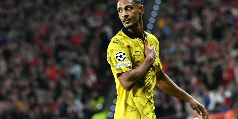 Sébastien Haller erzielte den so wichtigen Treffer für den BVB. - Foto: Federico Gambarini/dpa