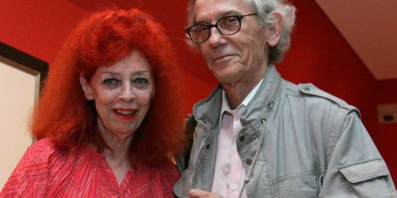 Die Verhüllungskünstler Christo und Jeanne-Claude im Jahr 2006. - Foto: Friso Gentsch/dpa